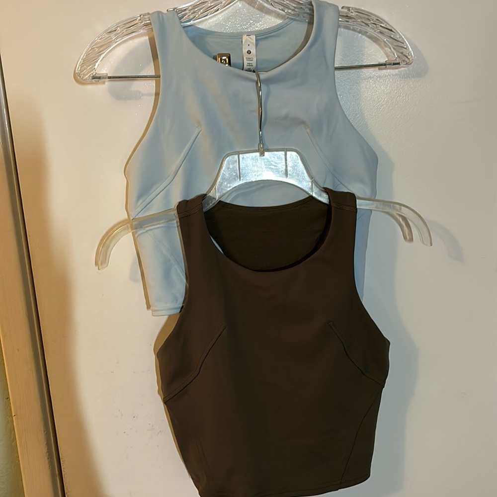 Lululemon high neck sports bras